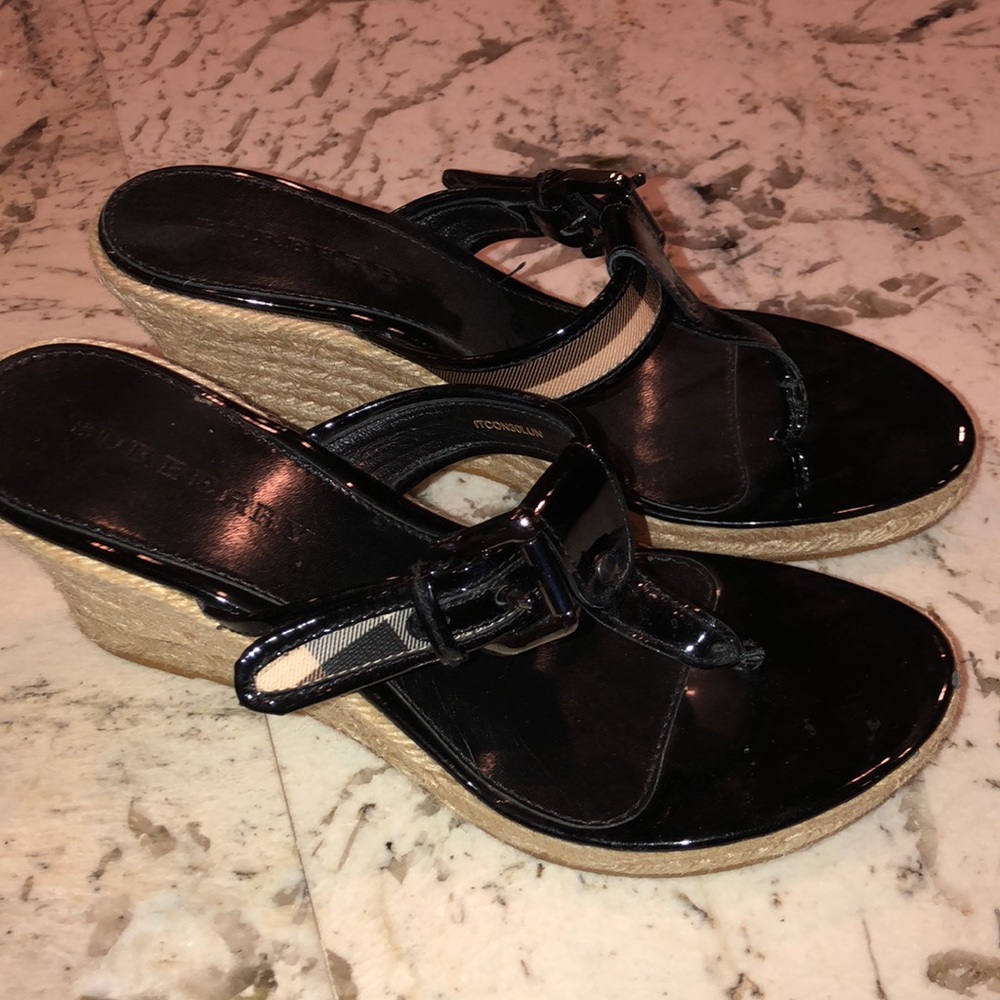 Burberry wedges